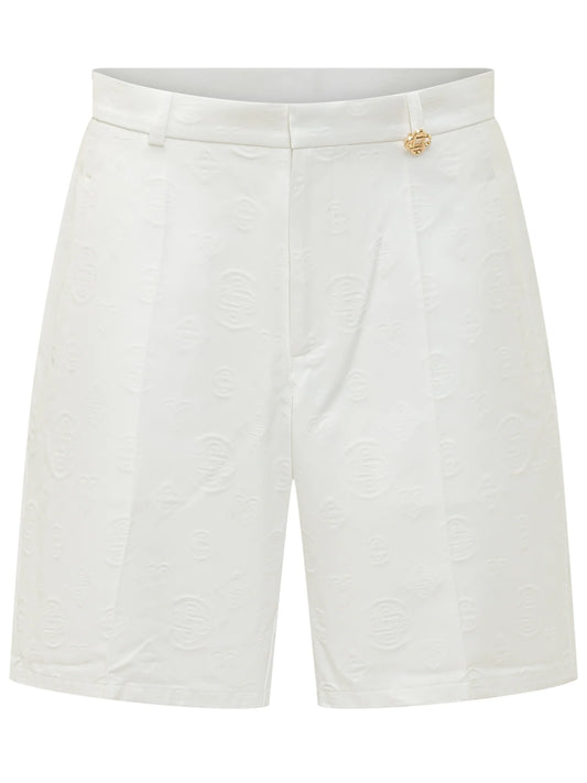 Casablanca Motif Monogram Shorts