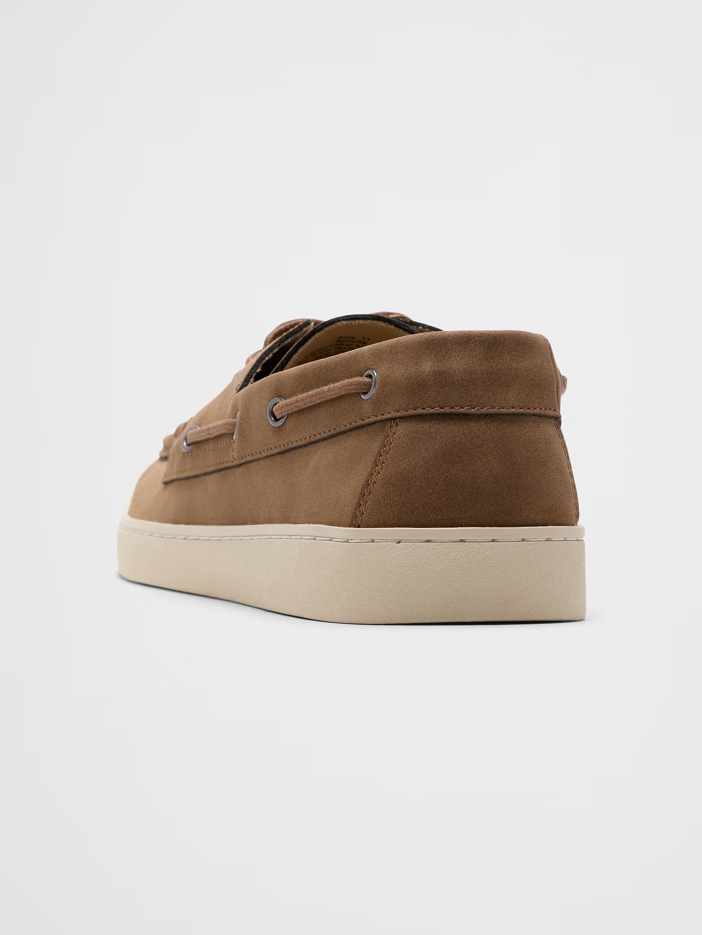 Vegan Suede Boat Shoe