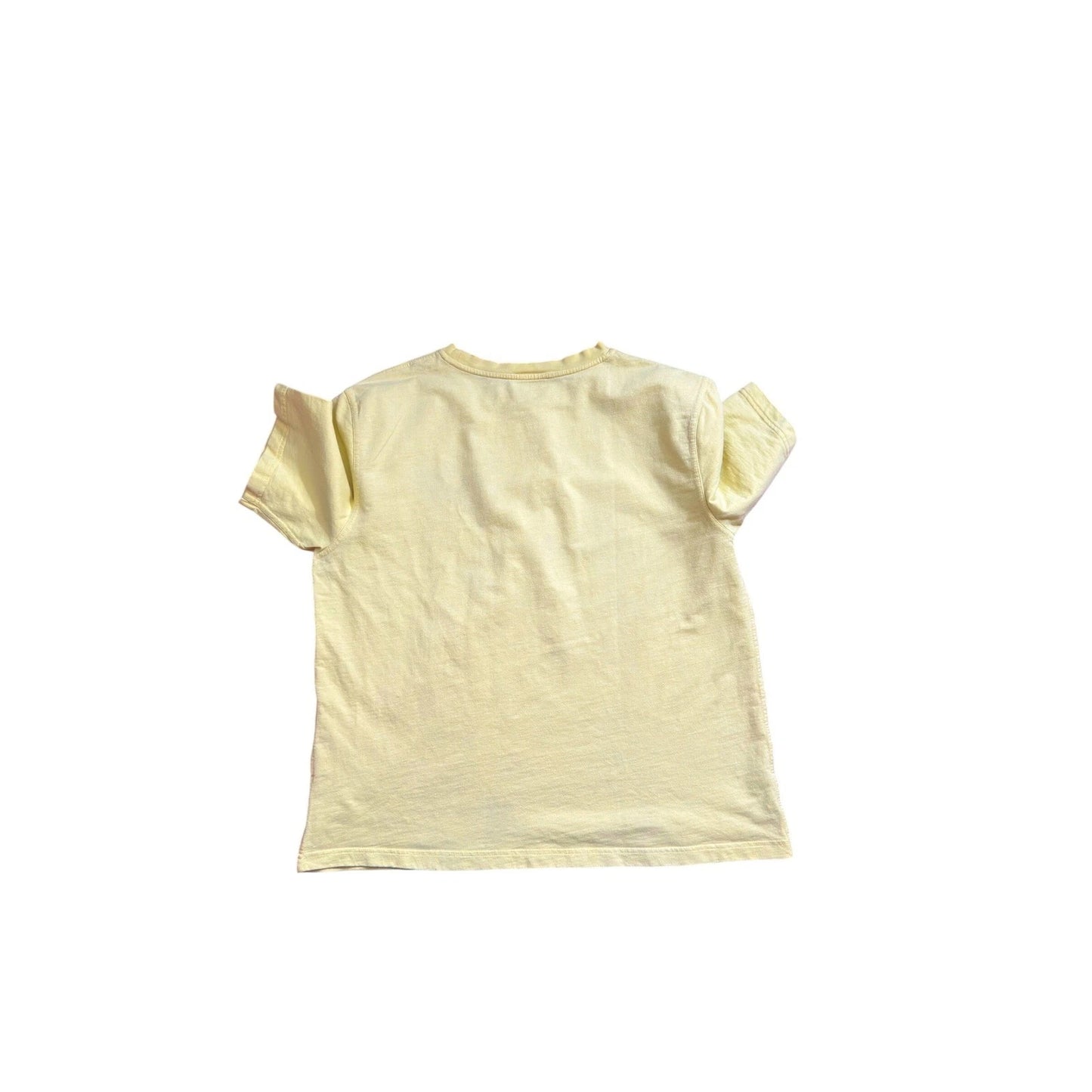 Hermes Mens Yellow Robot Logo Embroidered ( Pre Owned )