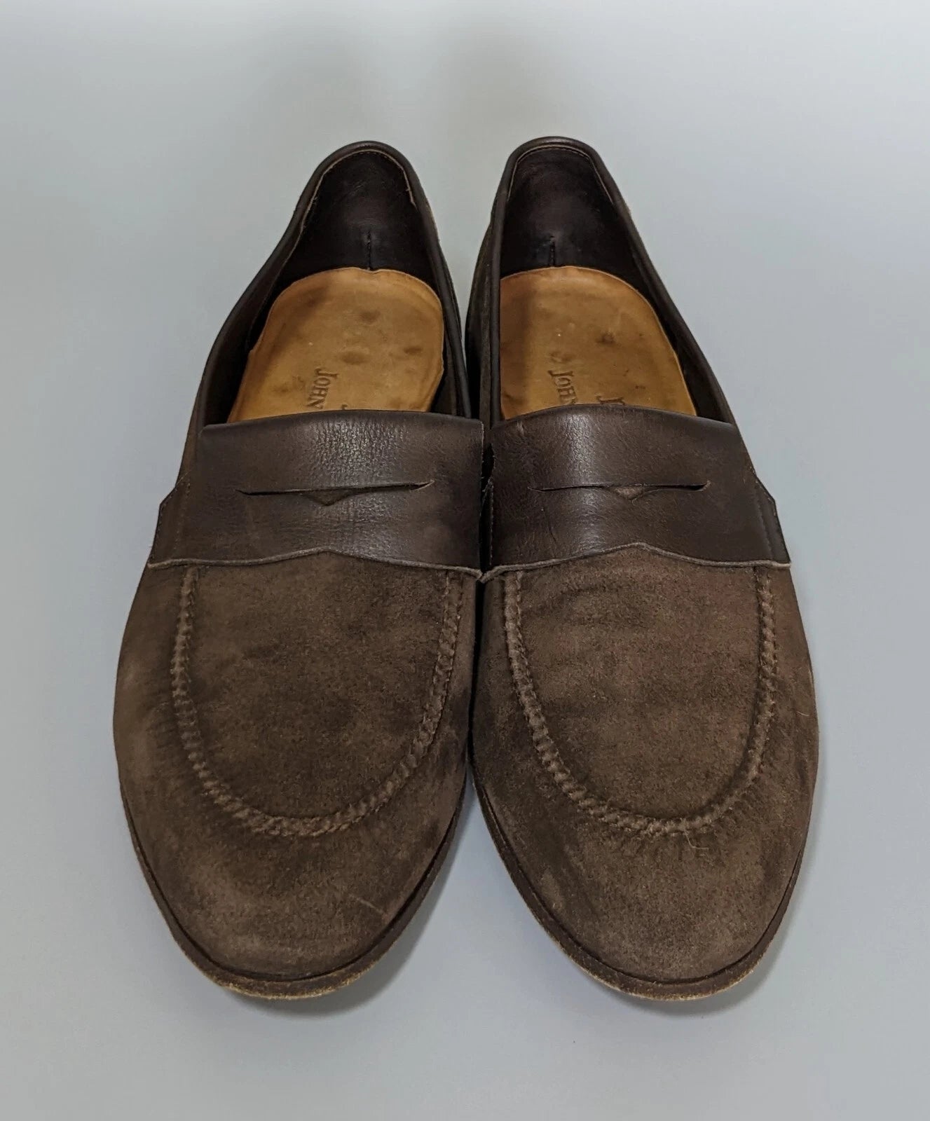 John Lobb Mens Brown Suede (Pre Owned)
