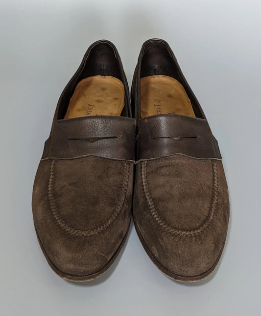 John Lobb Mens Brown Suede (Pre Owned)