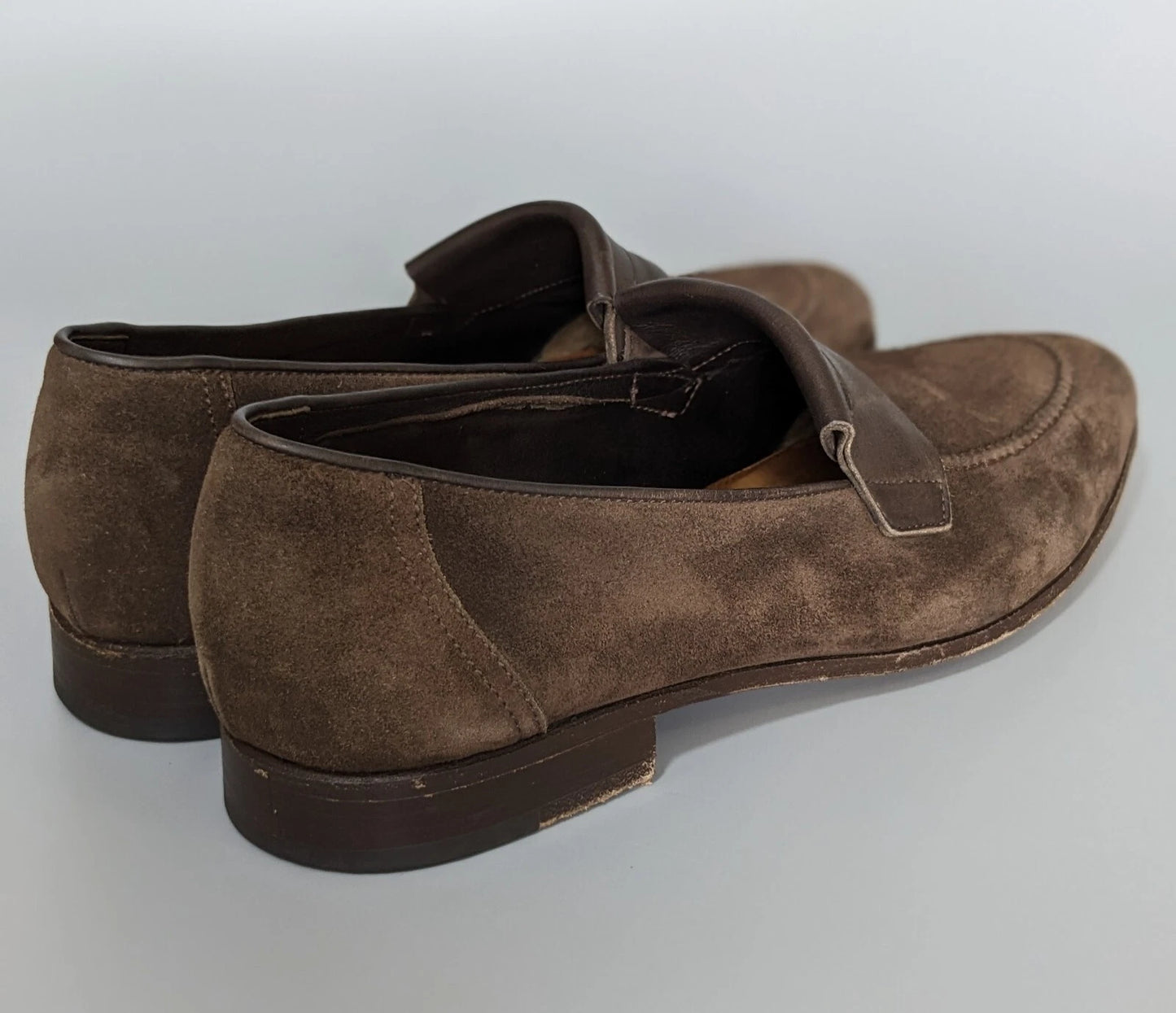 John Lobb Mens Brown Suede (Pre Owned)