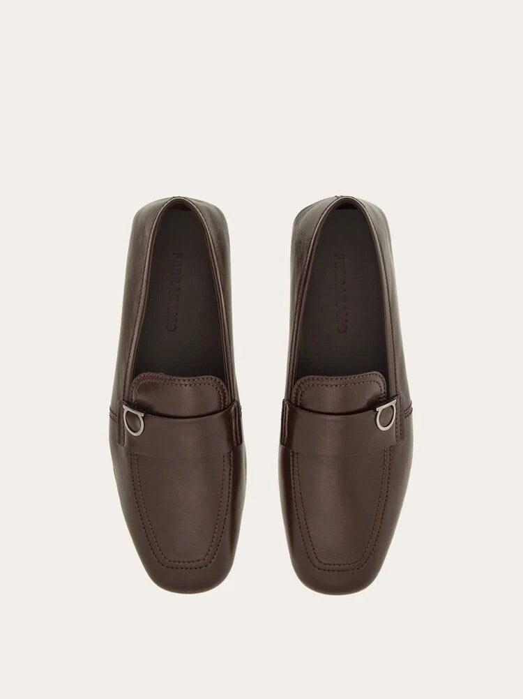 Ferragamo Men's Dark Brown Calf (Like New)