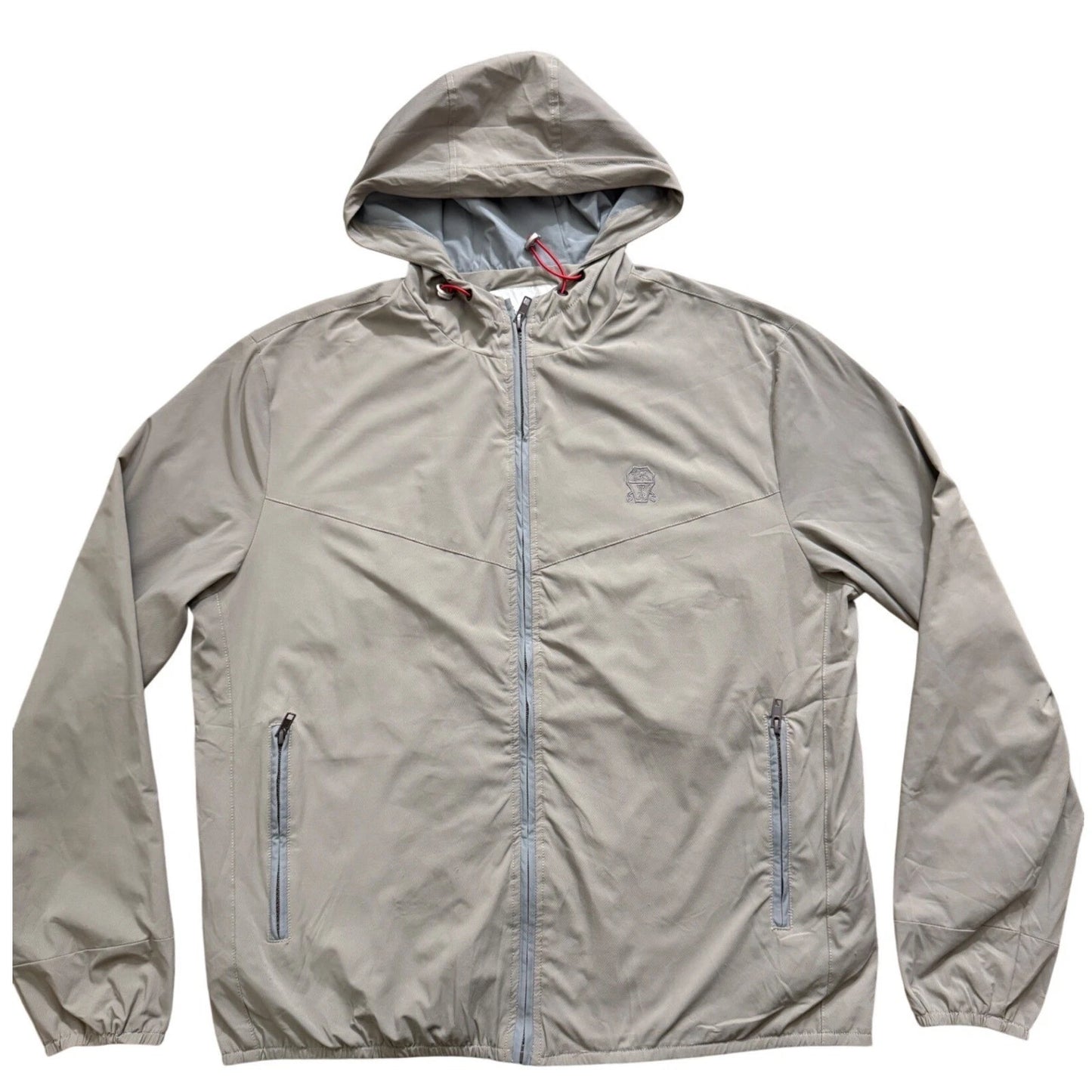Brunello Cucinelli Mens Grey Hooded ( Like New )